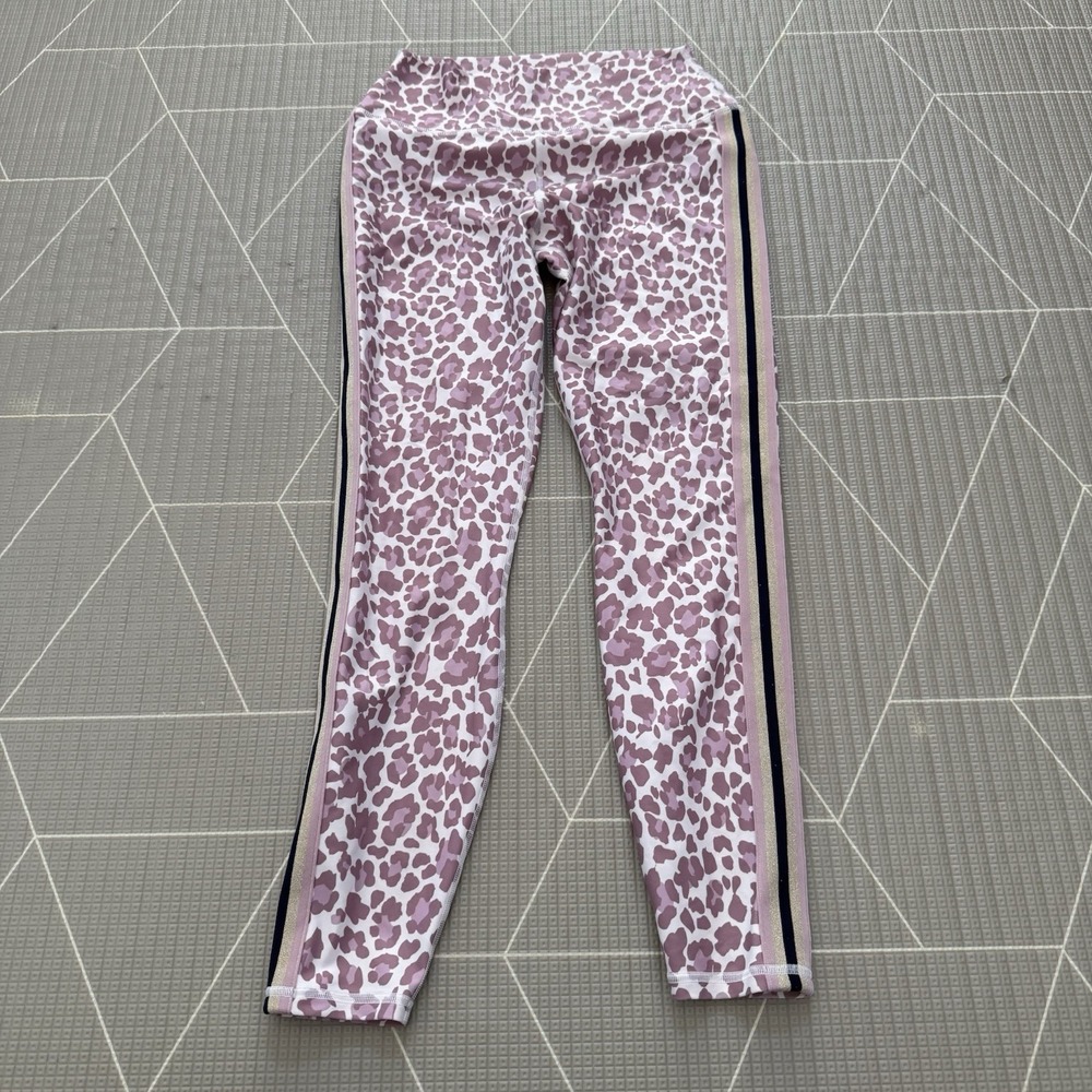 Spiritual Gangster Revolve Intent High Waist 7/8 Legging L Desert Leopard Print‎